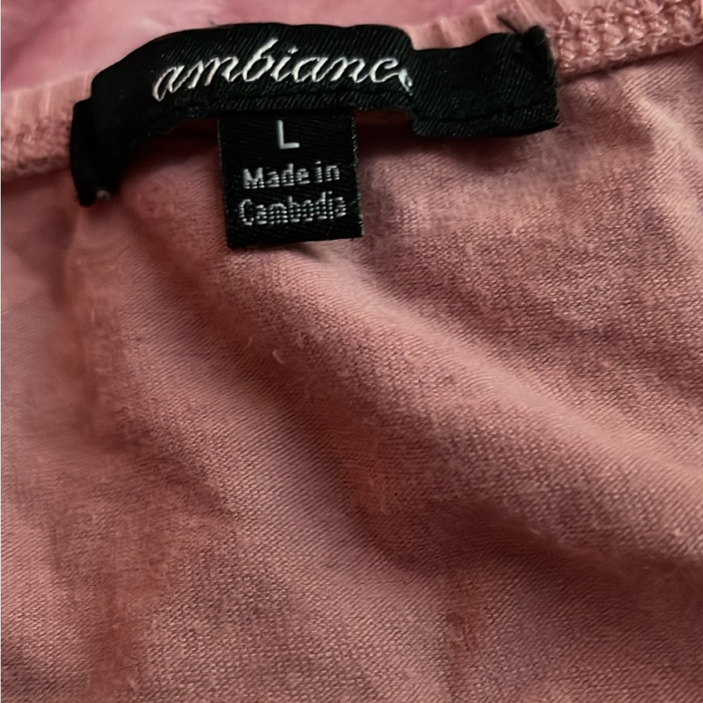 Pink crop top